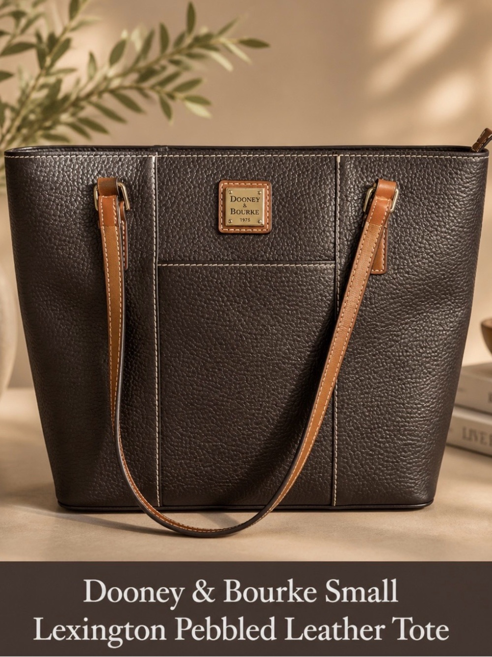 Dooney & Bourke Pebble Grain Small Lexington Shopper Tote Bag Commuter